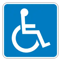 Pictogramme du handicap physique