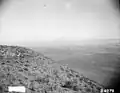 Paysage vue des hauteurs (Rattlesnake Mountain)dans les années 1950.