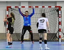 Avec Holstebro en 2016