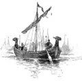 Bateau de la Hanse au XIVe&nbsp;siècle