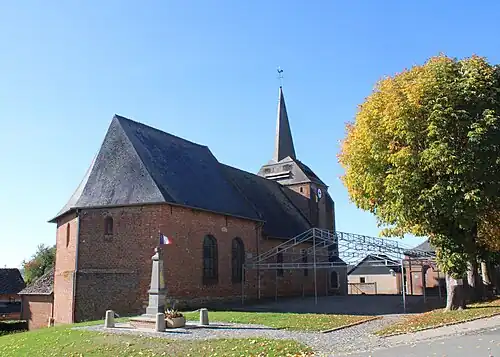 L'église Saint-Martin.