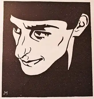 Ferdinand Hardekopf, par John Höxter, dans Schall und Rauch, sept. 1920.