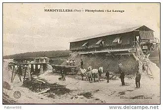 Le lavage des phosphates.