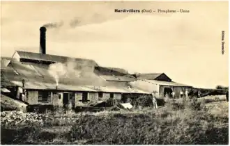 L'usine des phosphates.