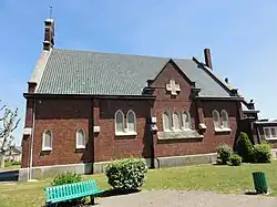 L'église du Sacré-Cœur.