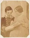 Amy Dillwyn et son frère Harry.