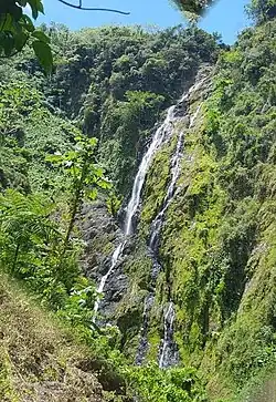 Salto de Jalda dans la Province de Hato Mayor, République dominicaine, la plus haute cascade des Caraïbes.