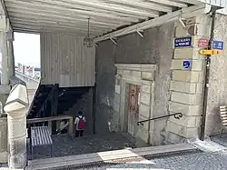 Escaliers sous la Maison Levade.