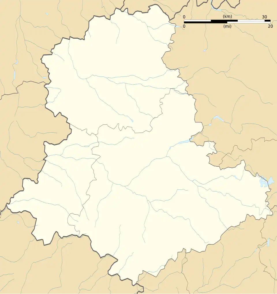 Voir sur la carte administrative de la Haute-Vienne