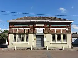 Le poste de secours.