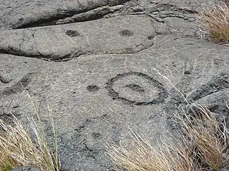Image illustrative de l’article Pétroglyphes de Puʻu Loa