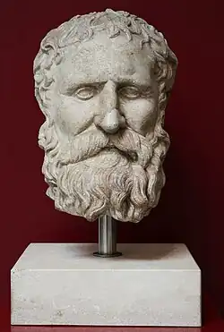 Portrait d'un homme barbu