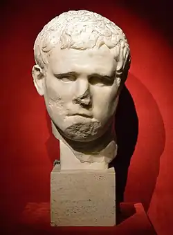 Buste de Marcus Vipsanius Agrippa (marbre de Luna, Musées Capitolins (Centrale Montemartini), inv. 2760)