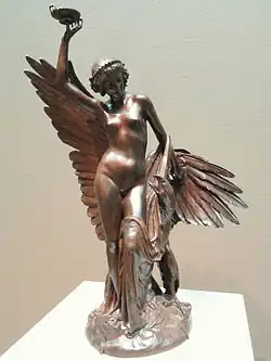 Réduction en bronze de l'Art Institute of Chicago
