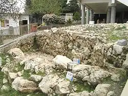 Vestige de la ville juive pendant la période du Second Temple.