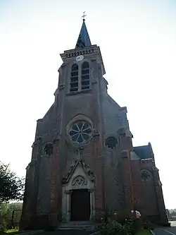 Façade de l'église