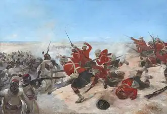 Bataille de Tel-el-Kebir (vers 1900), Londres, National Army Museum.