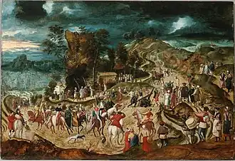 Henri Blès, Chemin de Croix, acquis en 2007, conservé au Musée provincial des Arts anciens du Namurois – Trésor d’Oignies (Trem.a), à Namur.