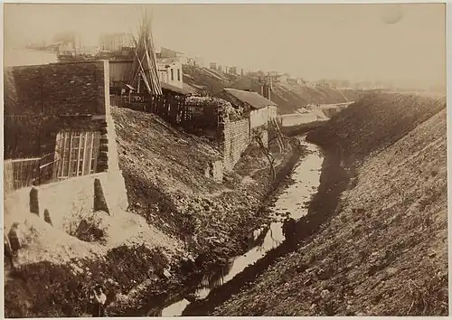Henri Émile Cimarosa Godefroy : bief de la Butte-aux-Cailles, état primitif