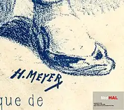 signature de Henri Meyer (illustrateur)