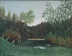 Vue de Bois de Boulogne, 1895