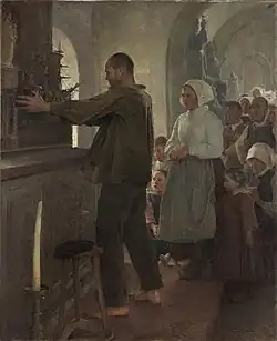 L'Ex-voto (1898), musée des Beaux-Arts de Quimper.