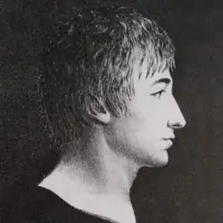 Portrait de profil de Henri de La Rochejaquelein.