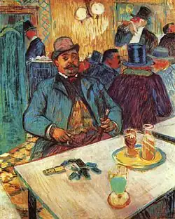 Monsieur Boileau au café (1893), huile sur toile (80&nbsp;×&nbsp;65&nbsp;cm), Cleveland, Cleveland Museum of Art