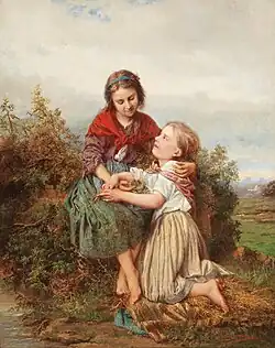 Les Sœurs au nid d'oiseau (1863).