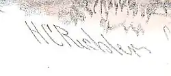 signature de Henry Constantine Richter