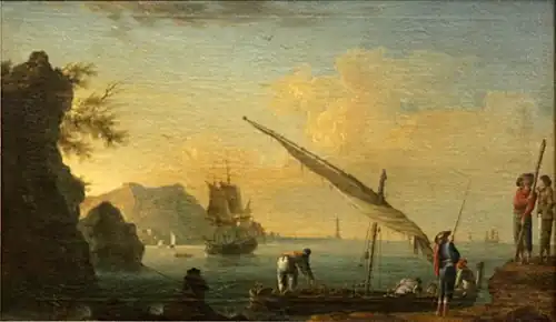 Entrée de port, musée d'Art de Toulon.