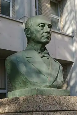 Buste de James Curtis Hepburn.