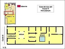plan d'habitation longue et étroite