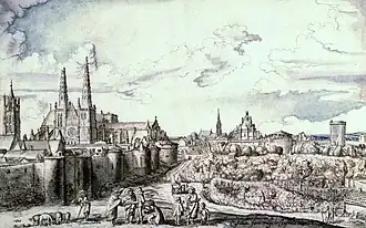 Cathédrale Saint-André et fort du Hâ.