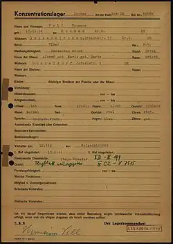 Signature de Hermann Joseph Vell