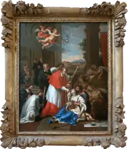 Charles Borromée guérissant les pestiférés.