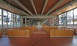 Intérieur de l'église.