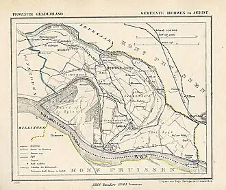 Localisation de Herwen en Aerdt