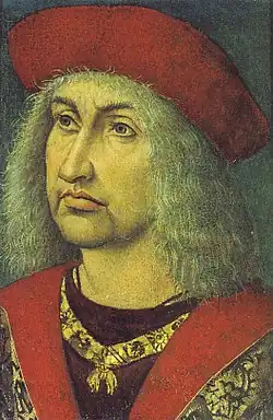Le duc Albert&nbsp;III de Saxe dit L'intrépide (1443-1500), fondateur de la branche albertine.