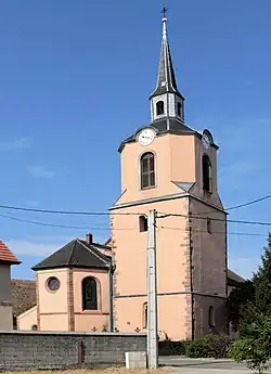 Clocher de l'église.