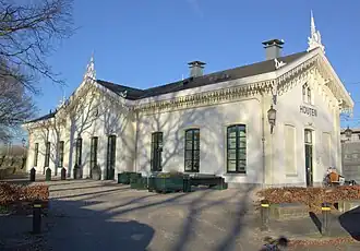 Bâtiment historique en 2017.