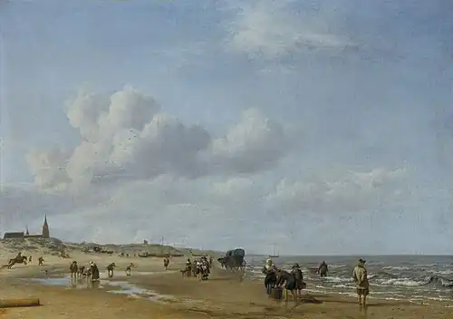 La Plage à Scheveningen (1658)Cassel.