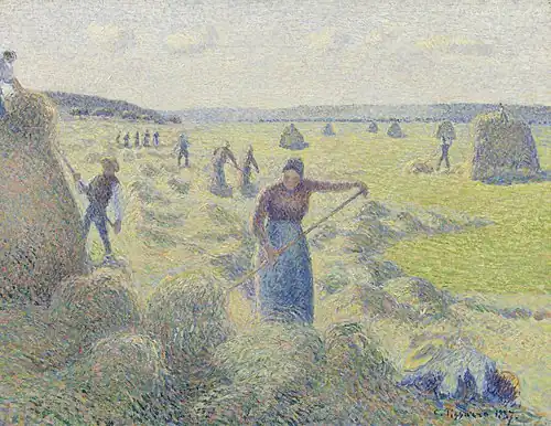 Les Foins, Eragny, 1887Musée Van-Gogh, Amsterdam