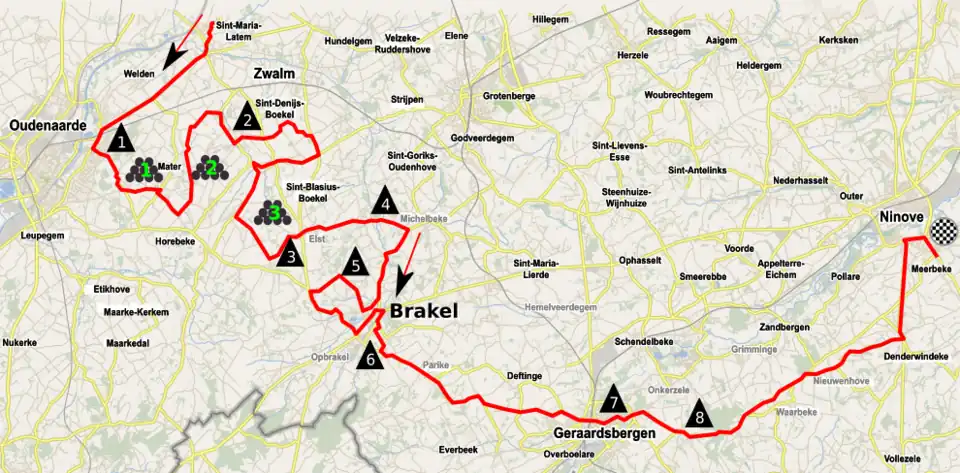 Fin du parcours 2018.