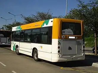 Vue arrière d'un GX 117 de Chambéry.