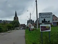 Entrée de Dranouter.