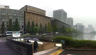 Entrée de la station Hibiya