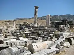 Le temple d'Apollon.