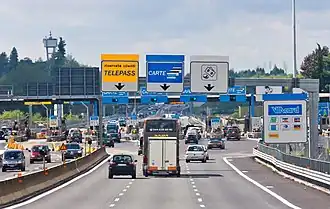 illustration de Telepass