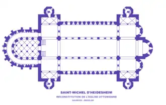 Église Saint-Michel de Hildesheim.